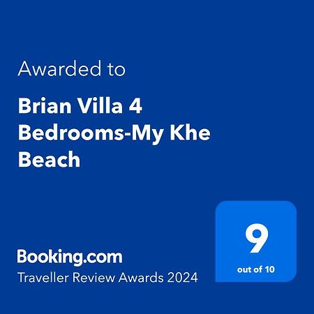 Brian Villa 4 Bedrooms-My Khe Beach Danang Exterior photo